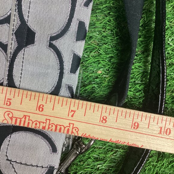 Coach Poppy Signature Print Shoulder Bag Vintage - Picture 10 of 14